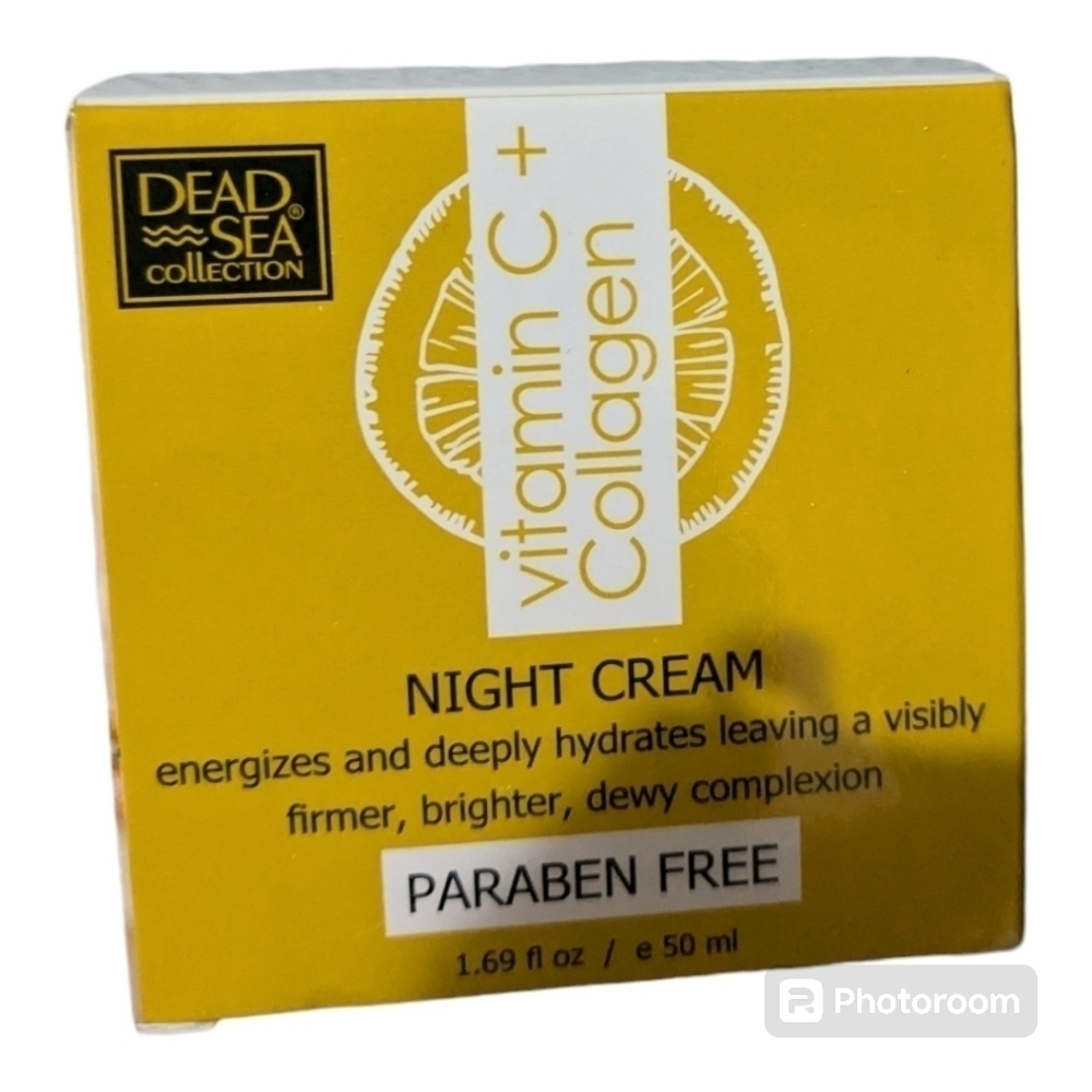 Dead Sea Collection Vitamin C night cream